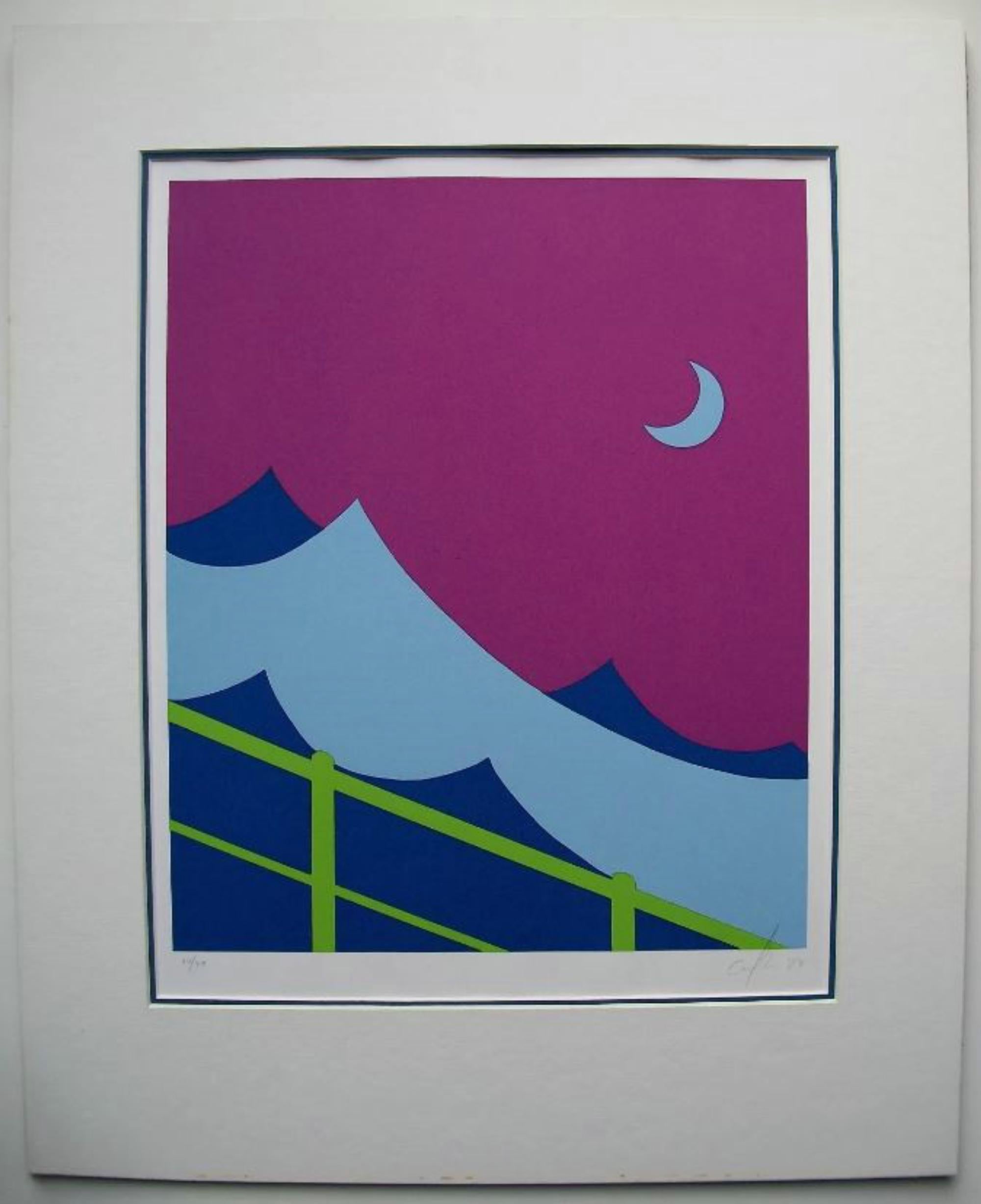 Pop Art Silkscreen Print on Paper - Signed & Numbered - Circa 1987 For Sale 2