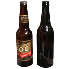 Pop Art Supersize Beer Bottles