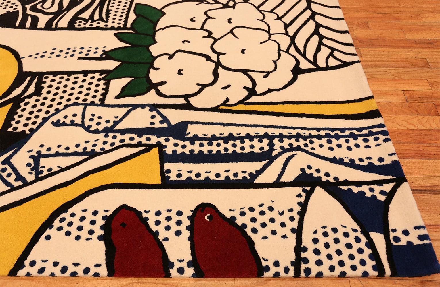 Pop Art Tapestry Rug After Roy Lichtenstein 6'2