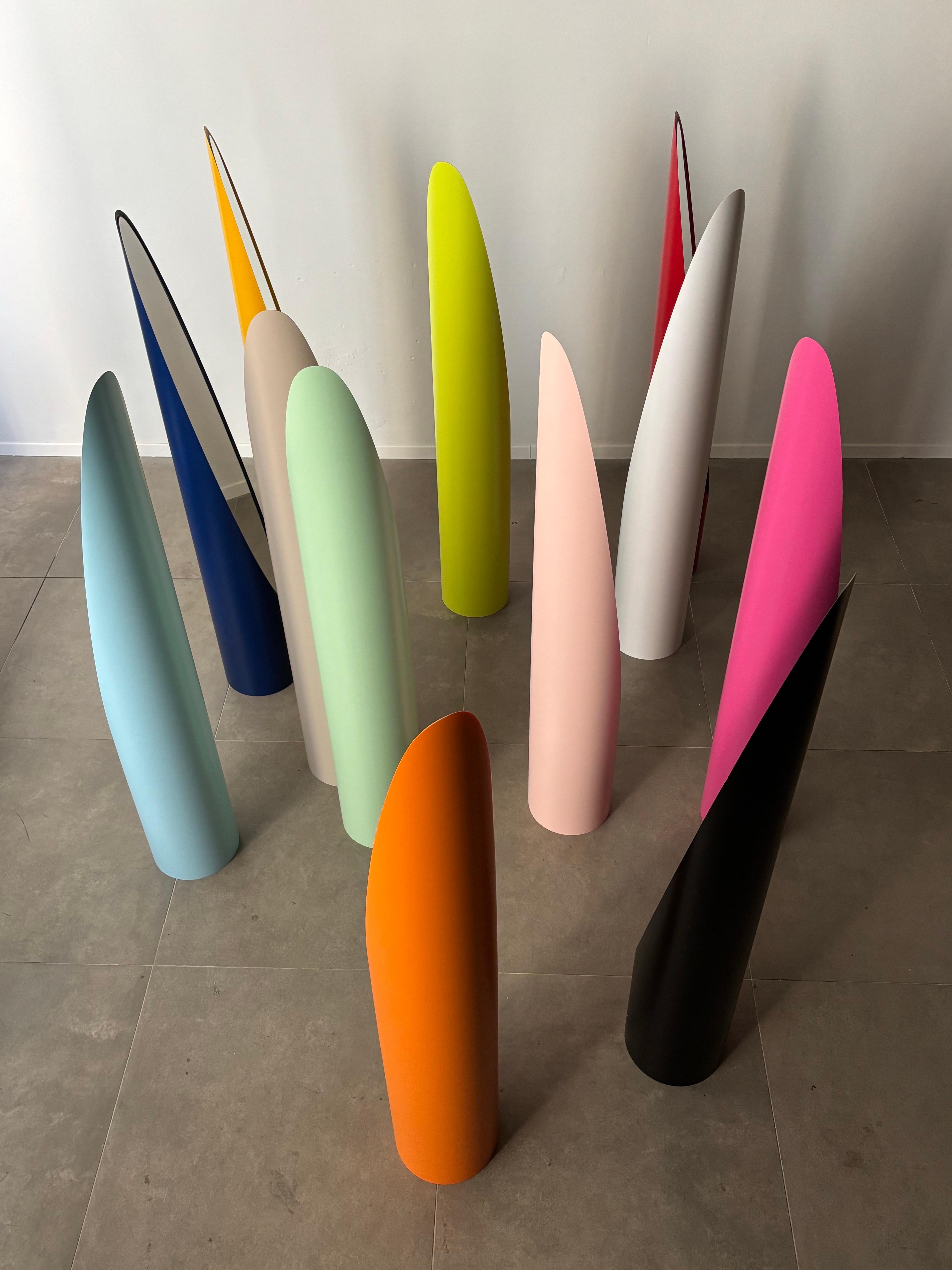 Pop art vintage Espejo para pintalabios Unghia de Rodolfo Bonetto, años 70 Italia en venta 1