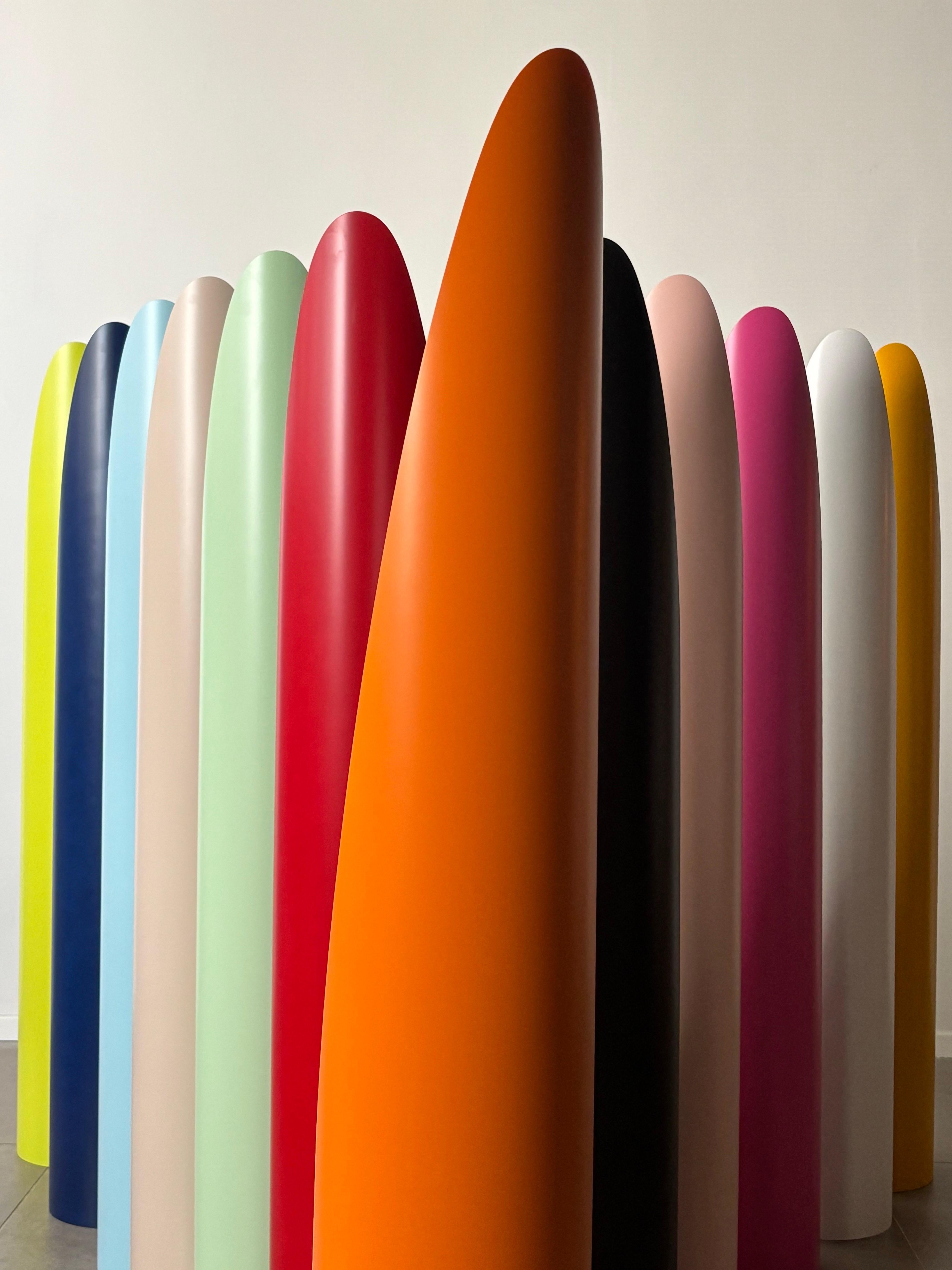 Pop art vintage Espejo para pintalabios Unghia de Rodolfo Bonetto, años 70 Italia en venta 5