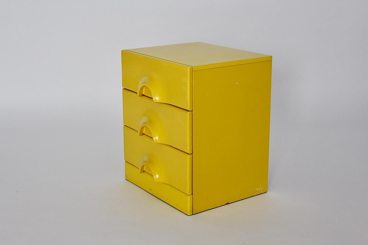yellow drawers