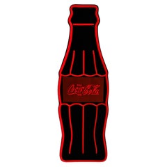 Pop Art Wall or Floor Coca Cola Neon Sign, Germany 1980s