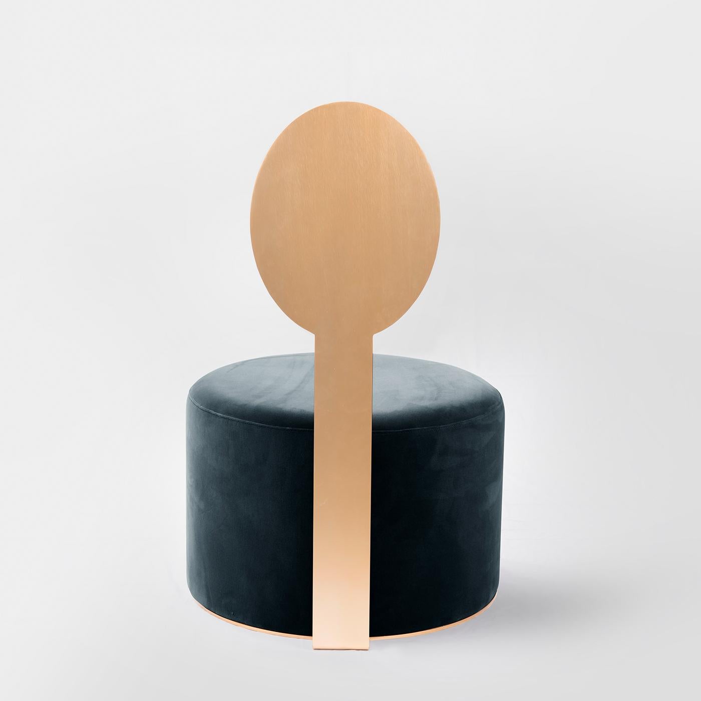 Italian Pop Blue Chair by Artefatto Design Studio