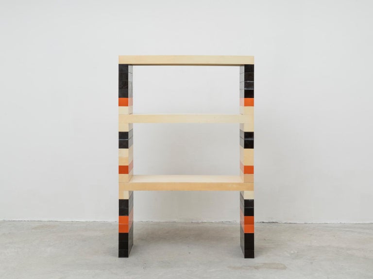 This iconic and playful shelf was designed by the 