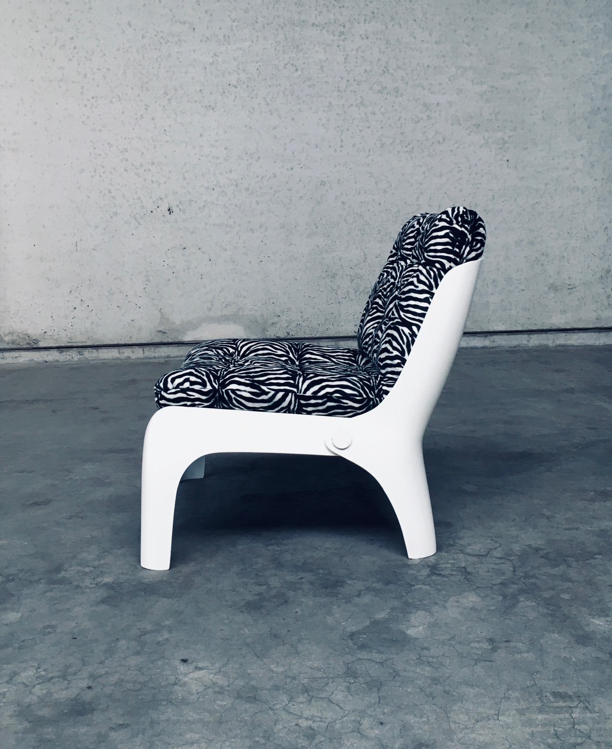 Mid-20th Century Pop Culture Design Lounge Chair by Carl Straub, 1960's Germany For Sale