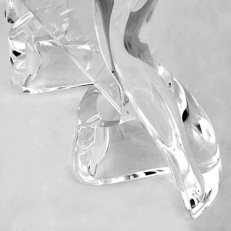 Italian Photo Frame in Clear Plexiglass, Freedom For Sale at 1stDibs