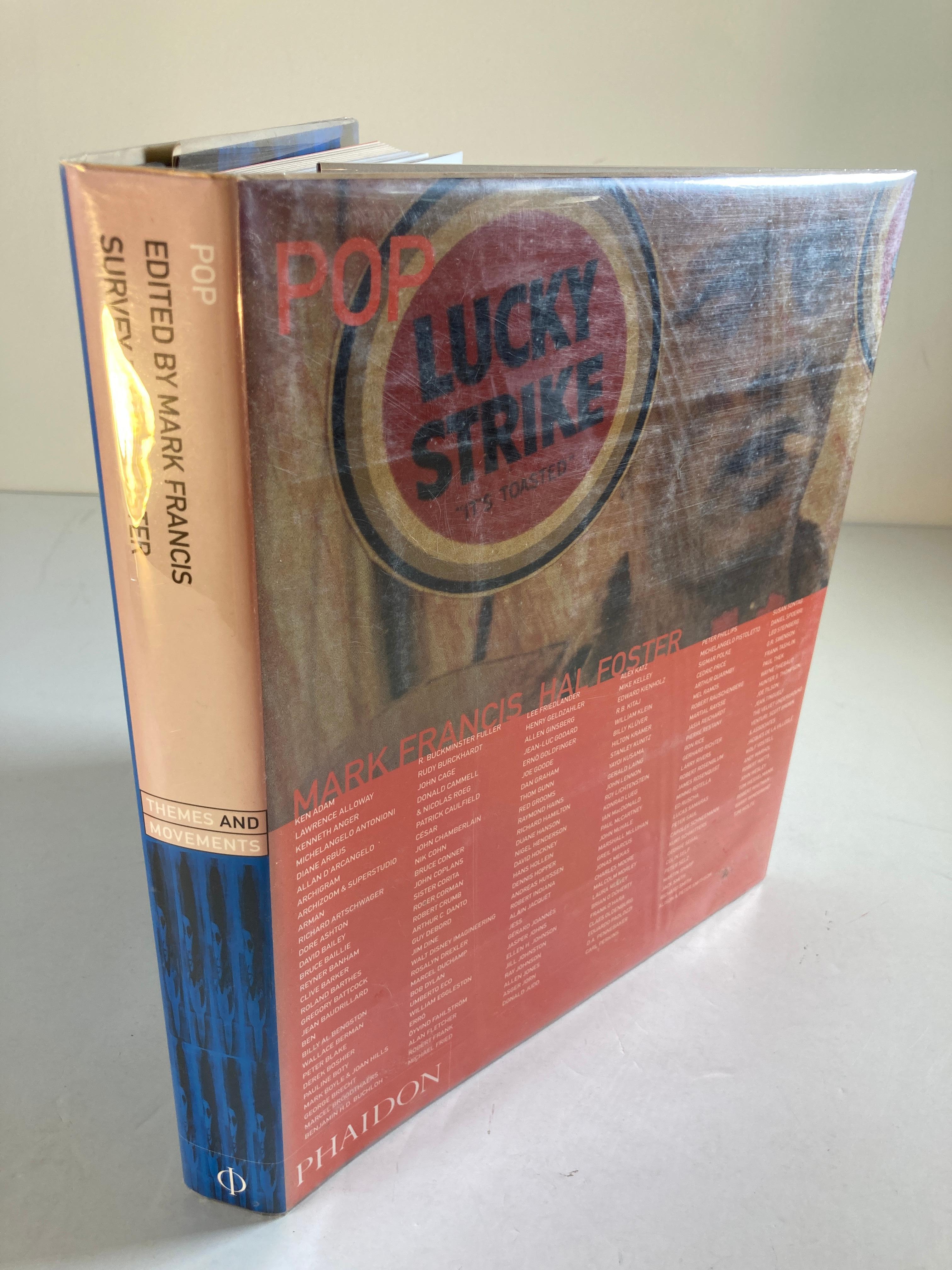 Pop Edited by Mark Francis, with a Survey by Hal Foster Hardcover Book In Good Condition In North Hollywood, CA