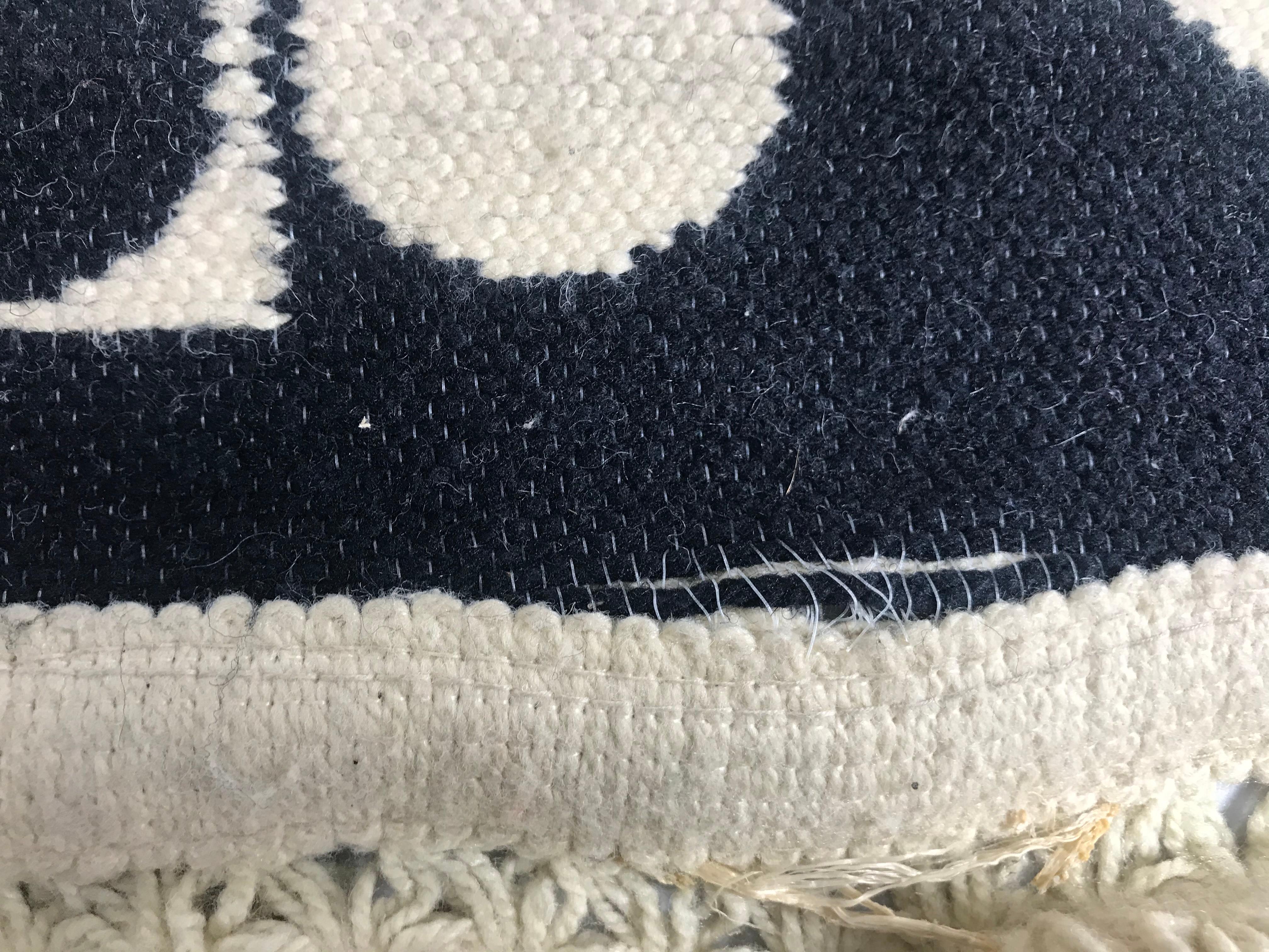 Pop Modernist Geometrisch gestalteter hängender Teppich von Verner Panton (Wolle) im Angebot
