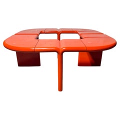 Pop Modernist / Space Age Italian Plastic Coffee / Cocktail table