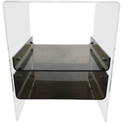 Pop Modernist, Space Age Lucite and Acrylic Table Attributed to Neal Small