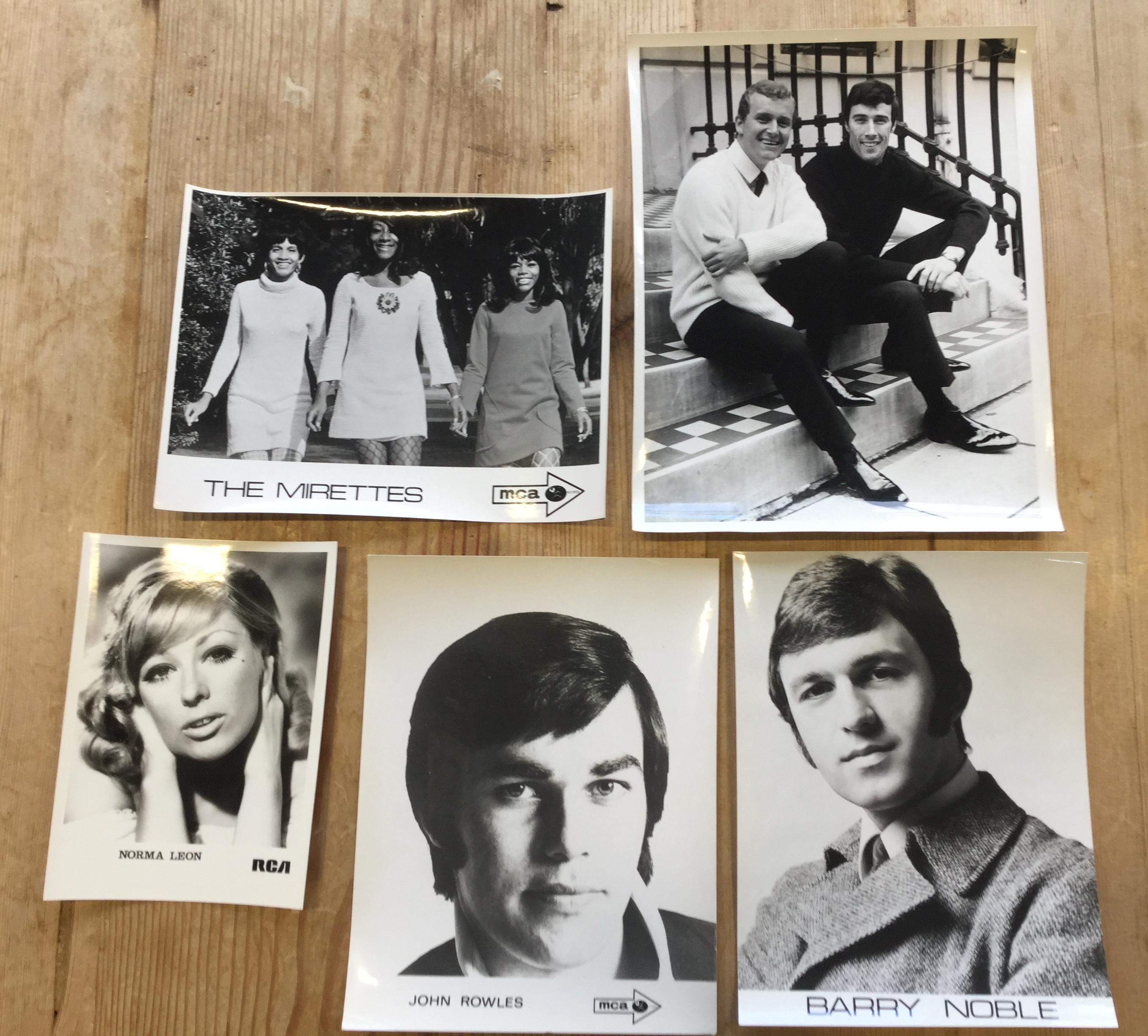 20th Century Pop Music Press and Publicity Photos For Sale
