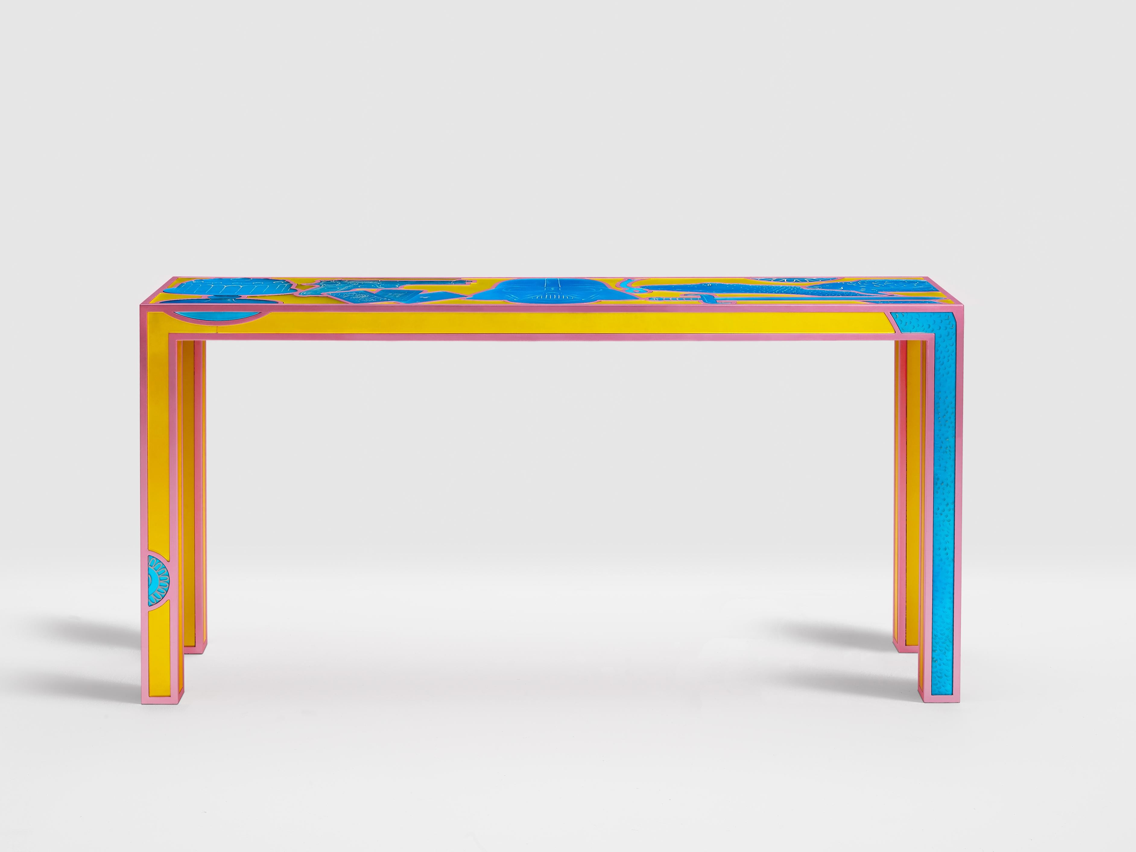 Mesa consola Pop Story by Vetralia Posmoderno en venta