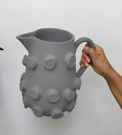 Popcorn Jug Sculpture in Ceramic by Liliana Silva