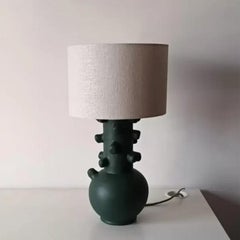 Popcorn Lamp Up in Ceramic by Liliana Silva