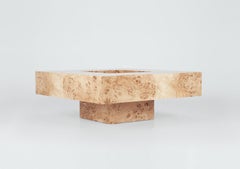 Poplar Burl Coffee Table