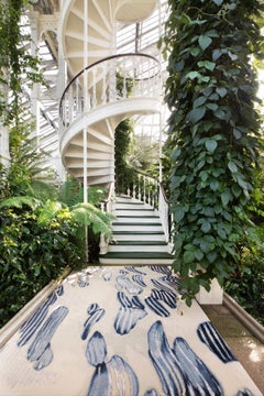 Poplar by Chihuly Hand Knotted Rug in Wool and Silk ( 9' x 6' )