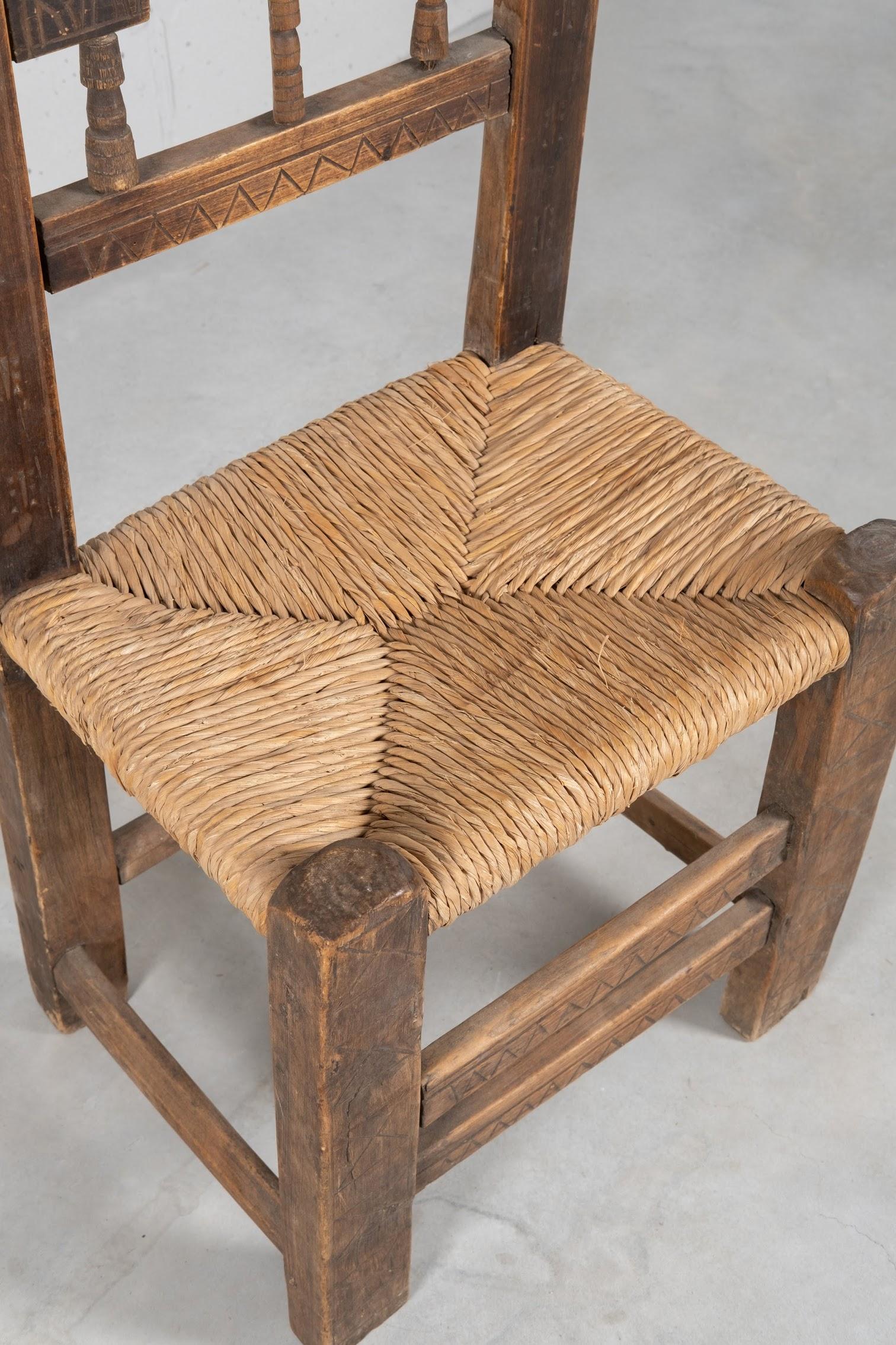 straw bottom chairs