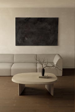 Duna Coffee Table in Solid Poplar Wood, Coffee Table by Joel Escalona