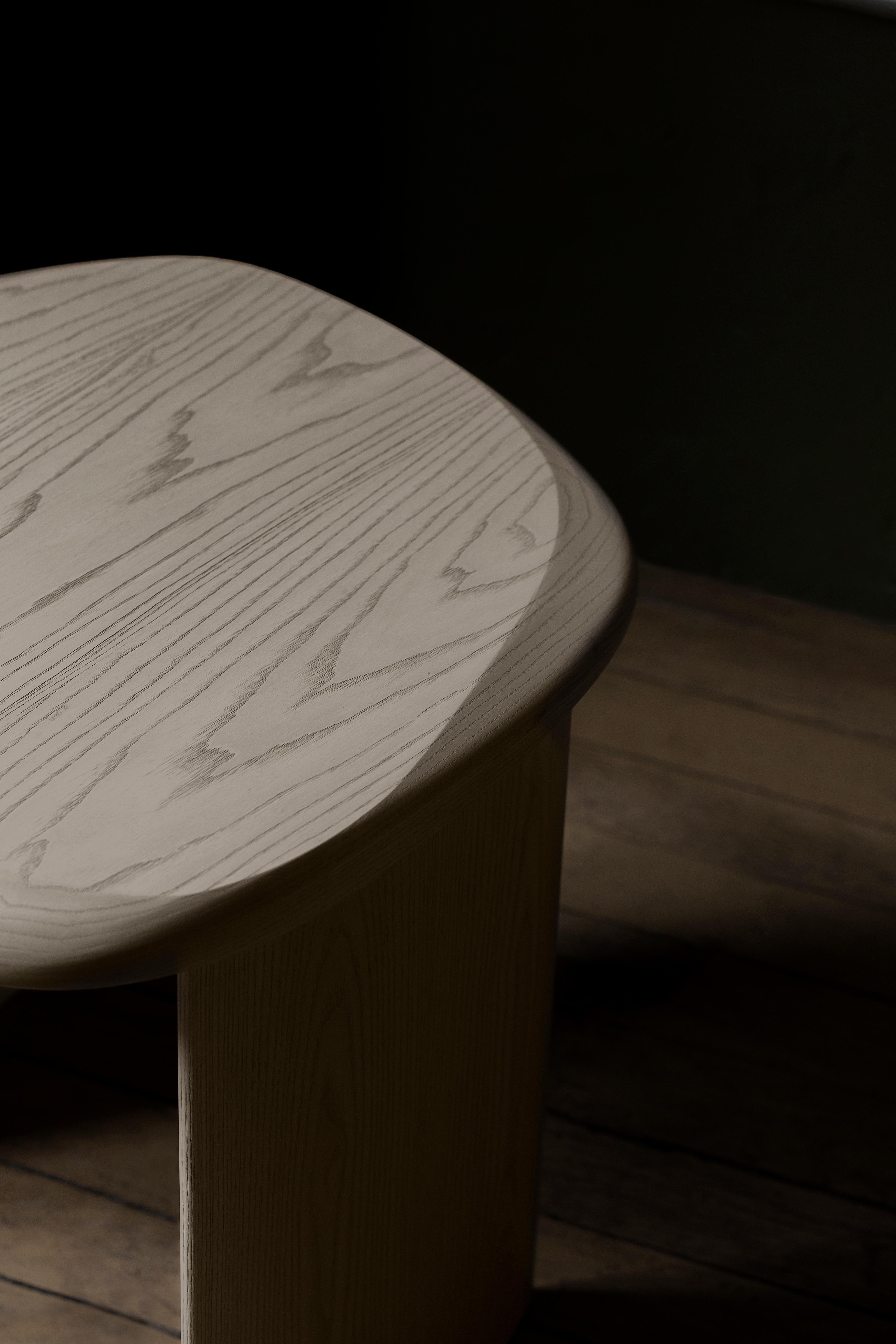 Duna Nest Table, Side Table, Bedside Table in Solid Poplar Wood by Joel Escalona im Angebot 7