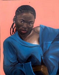 Aduke - 21° secolo, Contemporaneo, Ritratto figurativo, Donne nere, Bellezza