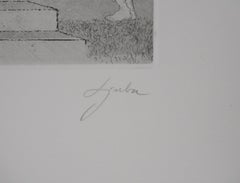 Kunst oder Zufall - Handsignierte Original-Radierung