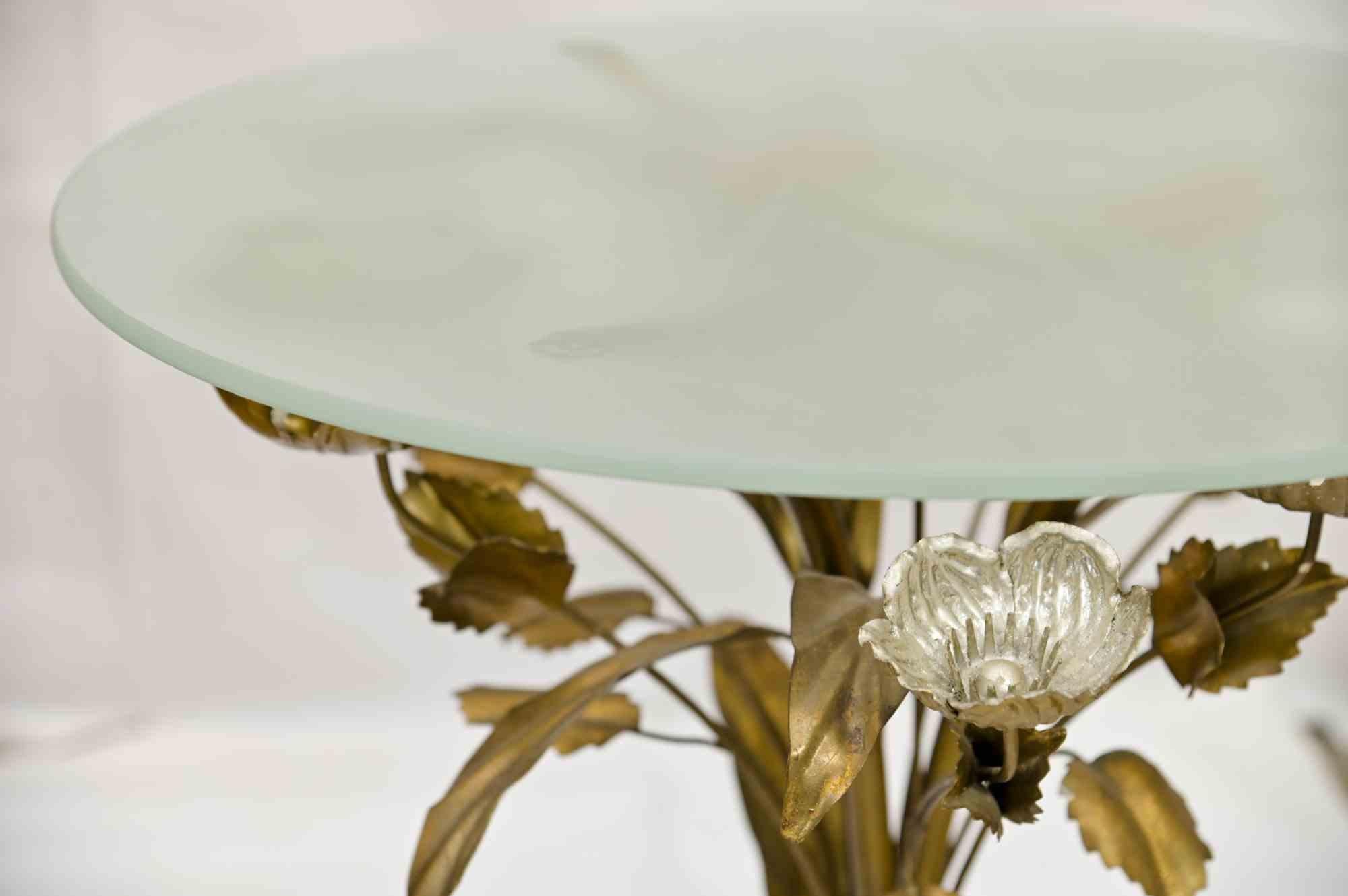 Poppies Coffee Table, Europe, 1980s In Good Condition In Roma, IT