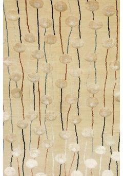 Orley Shabahang "Poppies" Art Deco Persian Rug, 10x14