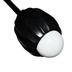 Poppy Blackened Brass 4 Stem H Chandelier by Fred and Juul