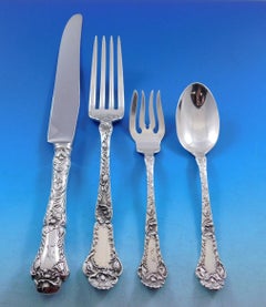 Poppy by Gorham Sterling Silver Flatware Set 12 Service 78 pcs Dinner