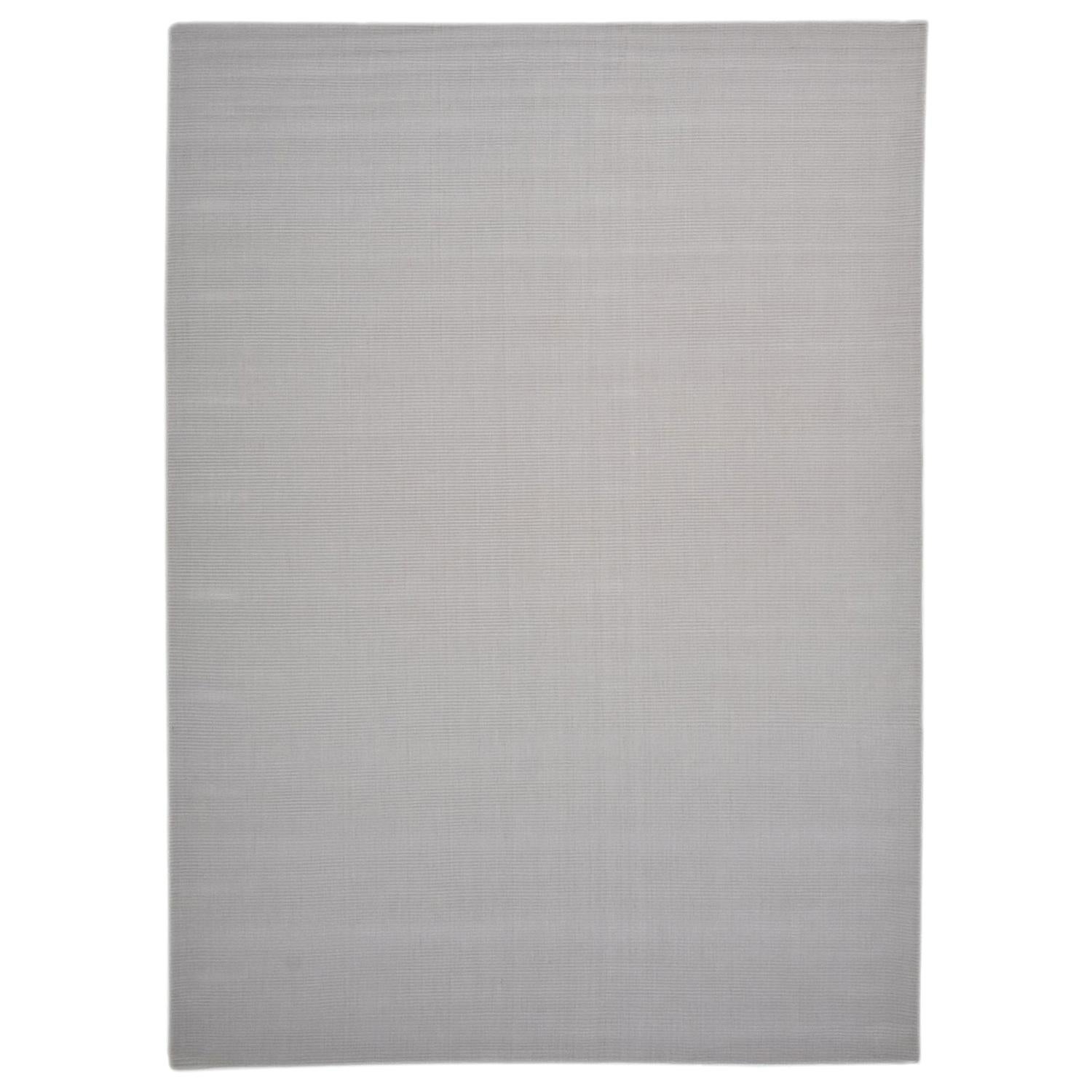 Reese, Contemporary Solid Handwoven Area Rug, Aqua For Sale at 1stDibs