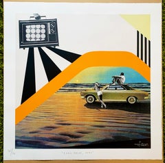 Cool Drive, 1970 - Surrealist Silkscreen Print