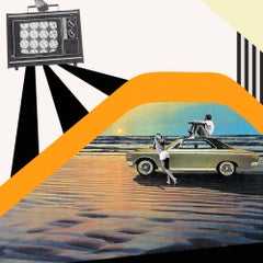 Cool Drive, 1970 - Surrealist Silkscreen Print