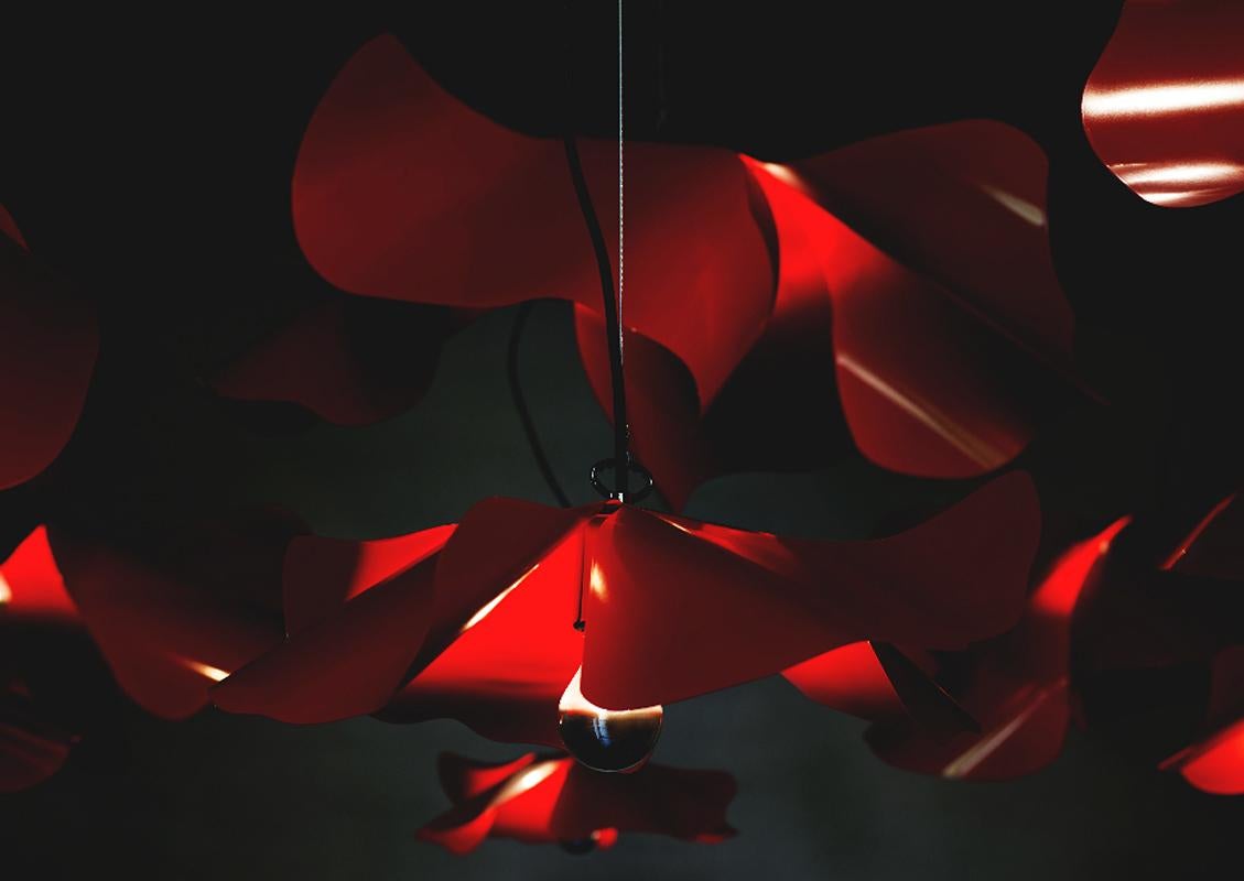 Stainless Steel Poppy Red Suspension For Sale