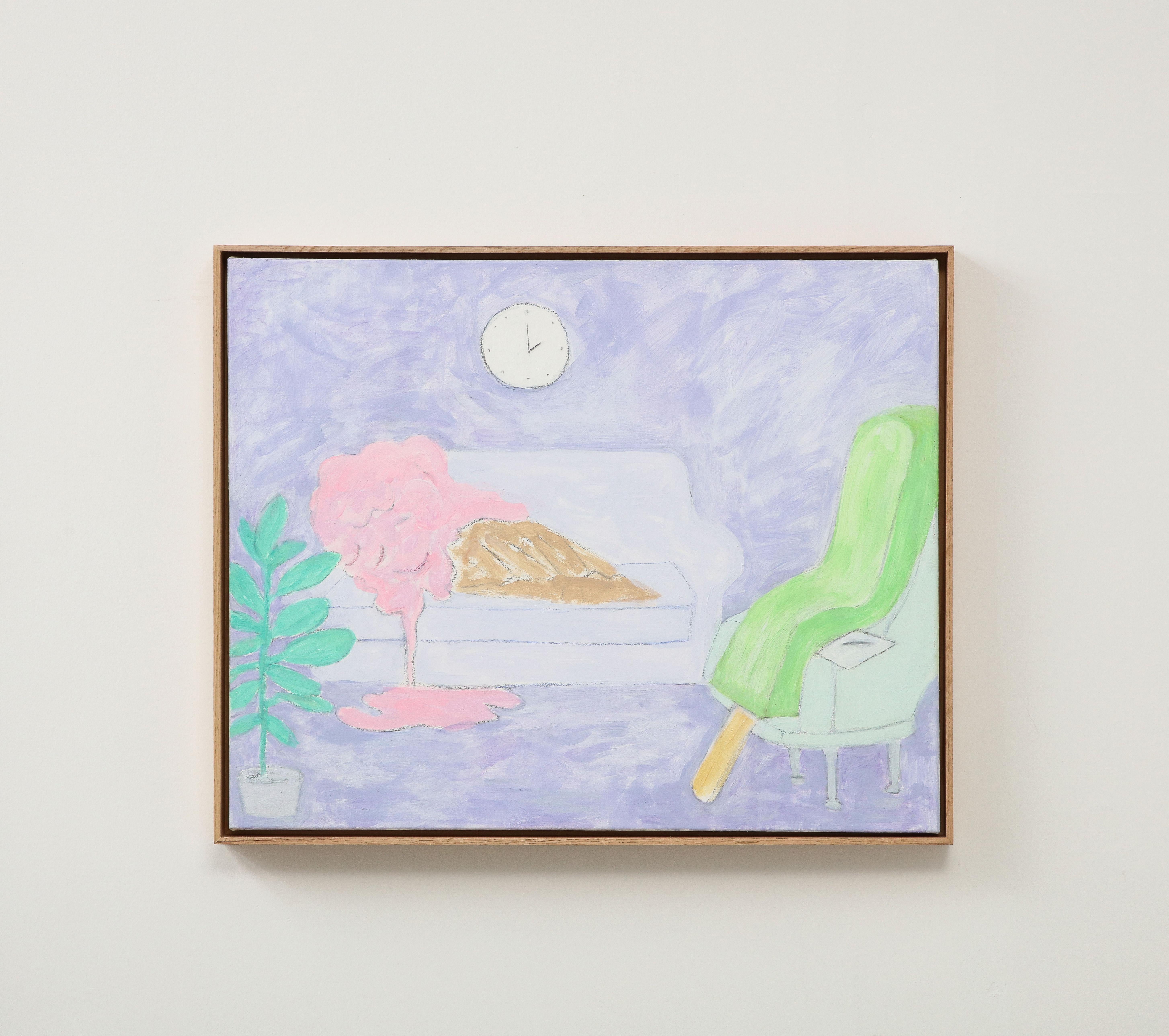 „Popsicle with Ice Cream Cone (Therapy)“ von Scott Reeder, Vereinigte Staaten (Leinwand) im Angebot