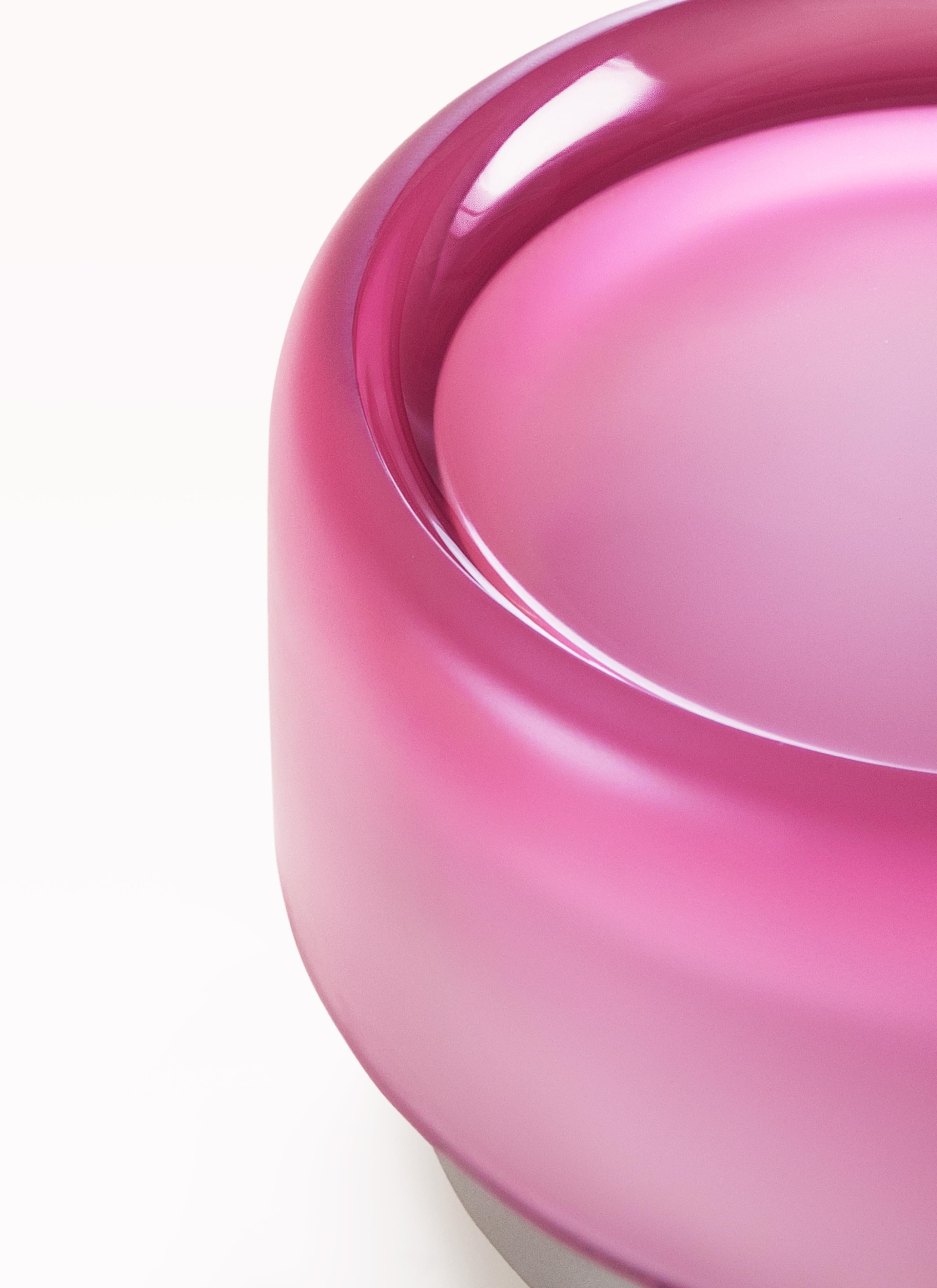 Post-Modern POPSY candy small table in resin by MOĆI Collective For Sale