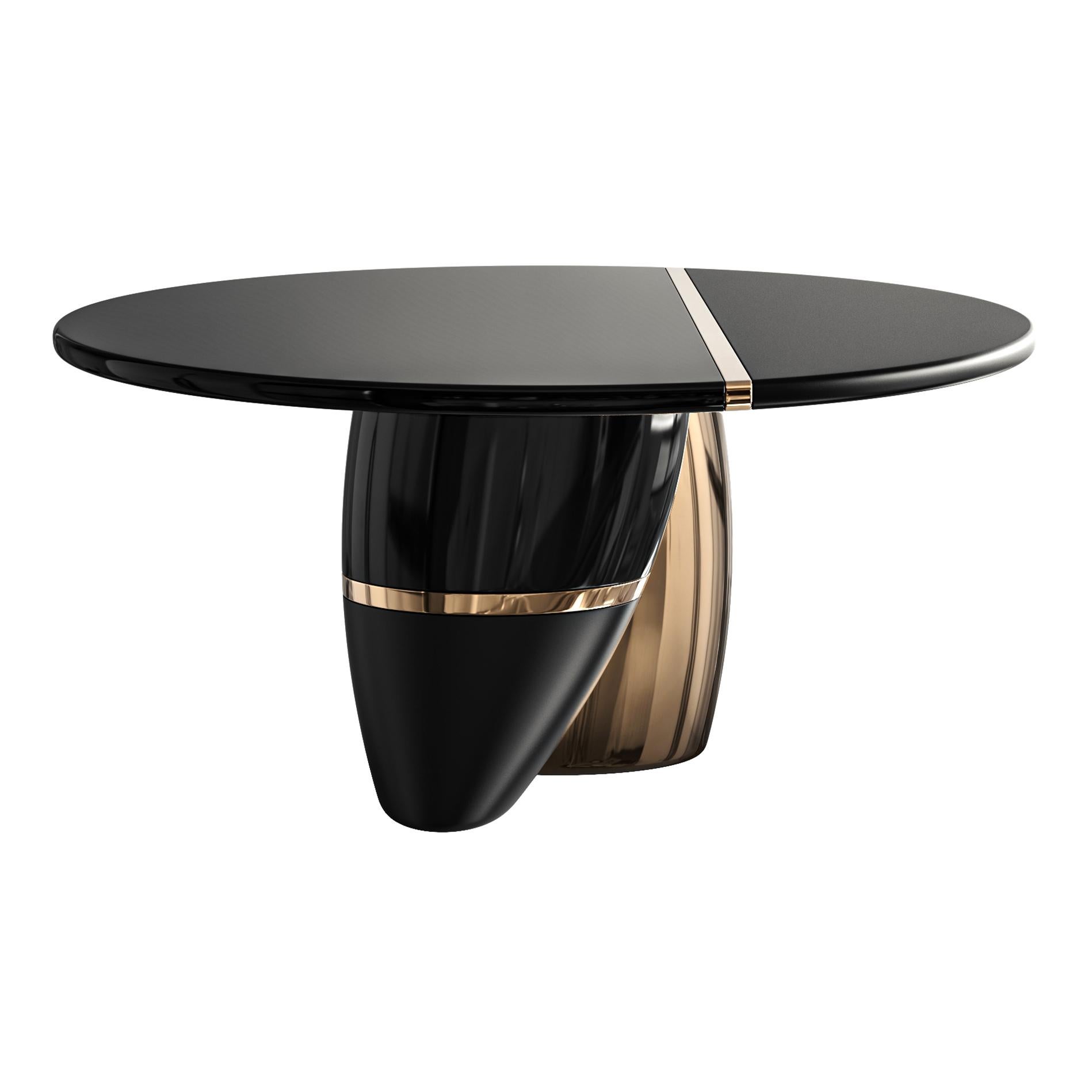 Turc Table ronde Populaire en bronze et acier inoxydable, faite à la main, Istanbul en vente