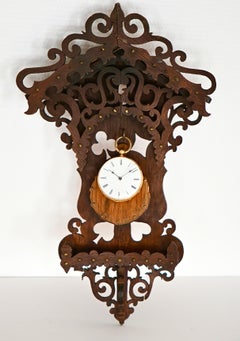 Popular Art Watch Holder In Old 20th Century Wood