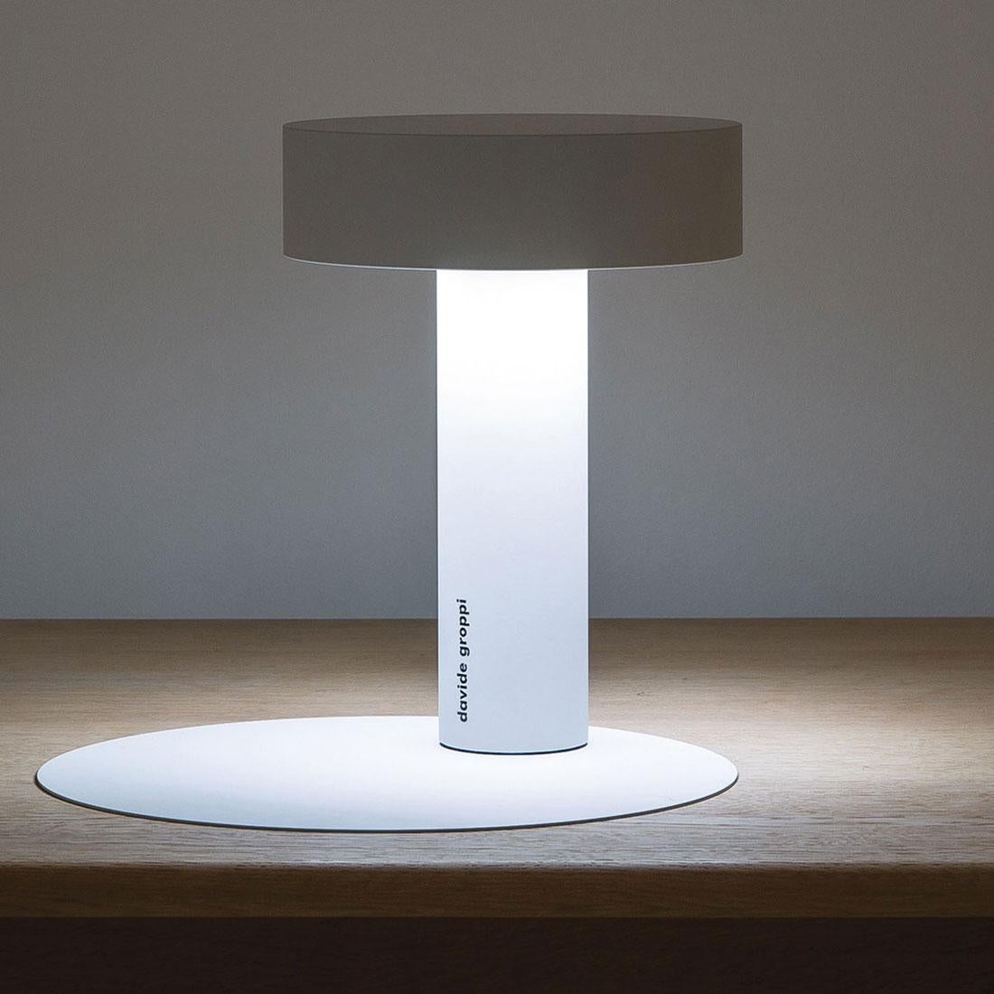 PoPuP / Portable Table Lamp 
by Davide Groppi

Light*Music*Wireless. Created to give you both light and music any place, at any time. PoPuP accompanies you during your unforgettable moments. The sounds it produces are dynamic and of excellent
