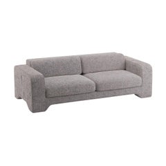 Popus Editions Giovanna 2,5 Seater Sofa aus marineblauem Londoner Leinenstoff