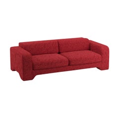 Popus Editions Giovanna 2.5 Seater Sofa in Terracotta Venice Chenille Velvet