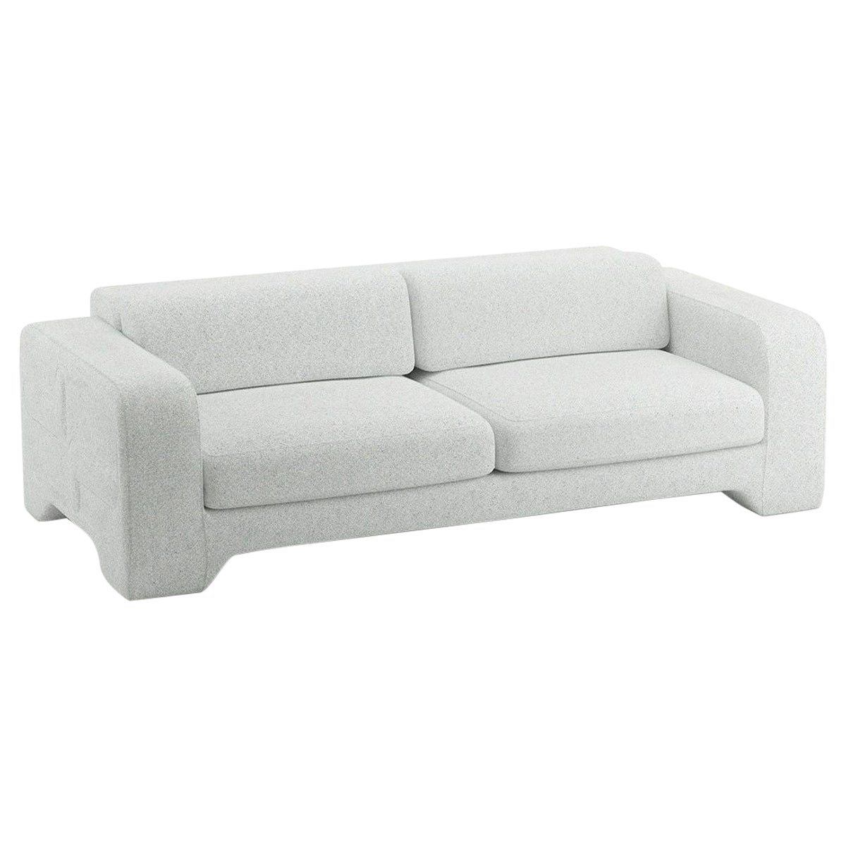 Popus Editions Giovanna 3 Seater Sofa in Cloud Zanzi Leinenstoff, Popus Editions
