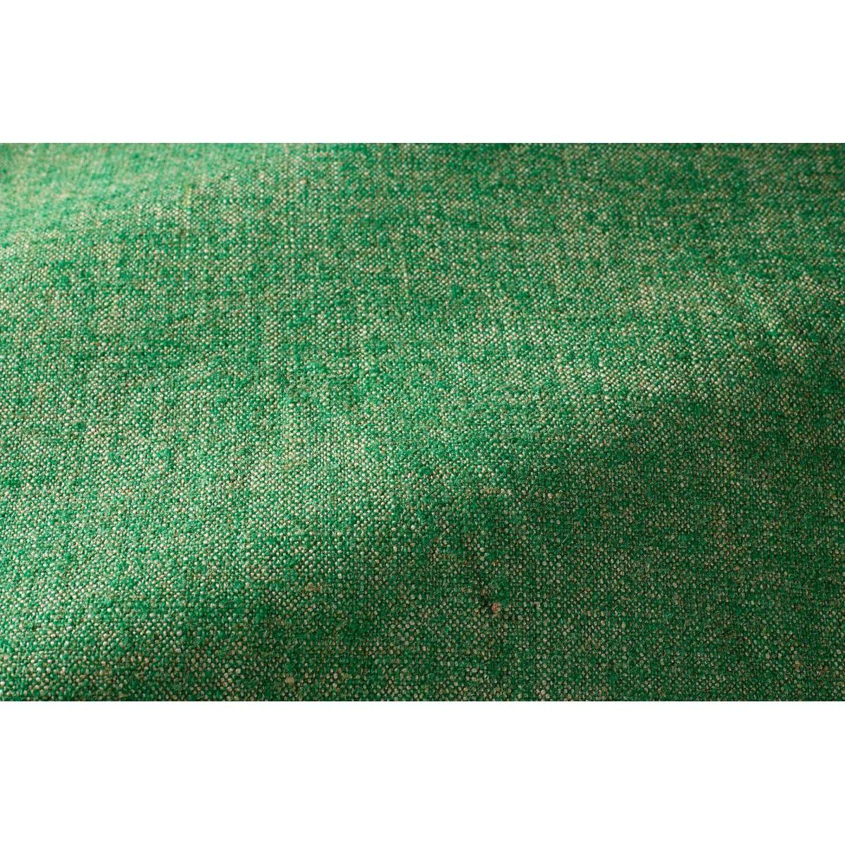Popus Editions Giovanna 3 Seater Sofa in Emerald London Linen Fabric.

Giovanna is a sofa with a strong profile. A sober, plush line, with this famous detail that changes everything, so as not to forget its strength of character and this charming