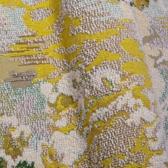 Popus Editions Giovanna 4 Seater Sofa in Citrine Marrakech Jacquard Fabric