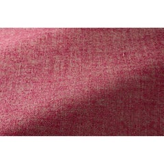 Popus Editions Giovanna 4 Seater Sofa in Fuschia London Linen Fabric