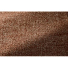 Canapé Giovanna 4 Seater en tissu de lin londonien terre cuite, Popus Editions