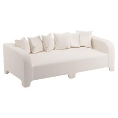 Popus Editions Graziella 2 Seater Sofa in Macadamia London Linen Fabric