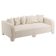 Popus Editions Graziella 2 Seater-Sofa mit natürlicher Athena Loop Yarn-Polsterung