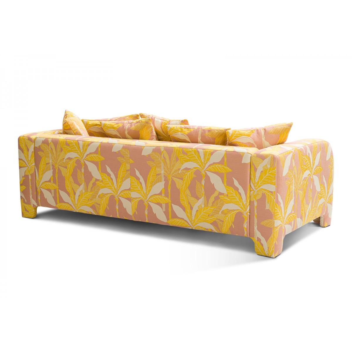 yellow sofa cover 2 seater