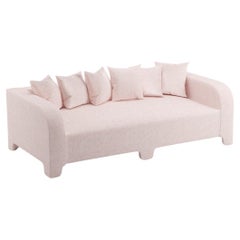 Popus Editions Graziella 2 Seater Sofa in Powder Zanzi Linen Fabric
